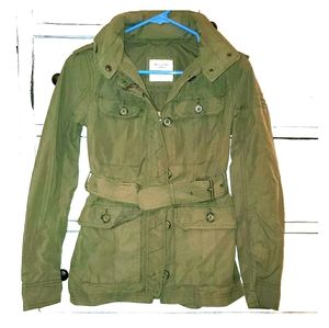 Abercrombie Army Green jacket